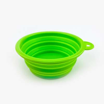 2020 Hot Sell BPA Free Safe Food Silicone Pet Bowl Collapsible Silicone Dog Bowl